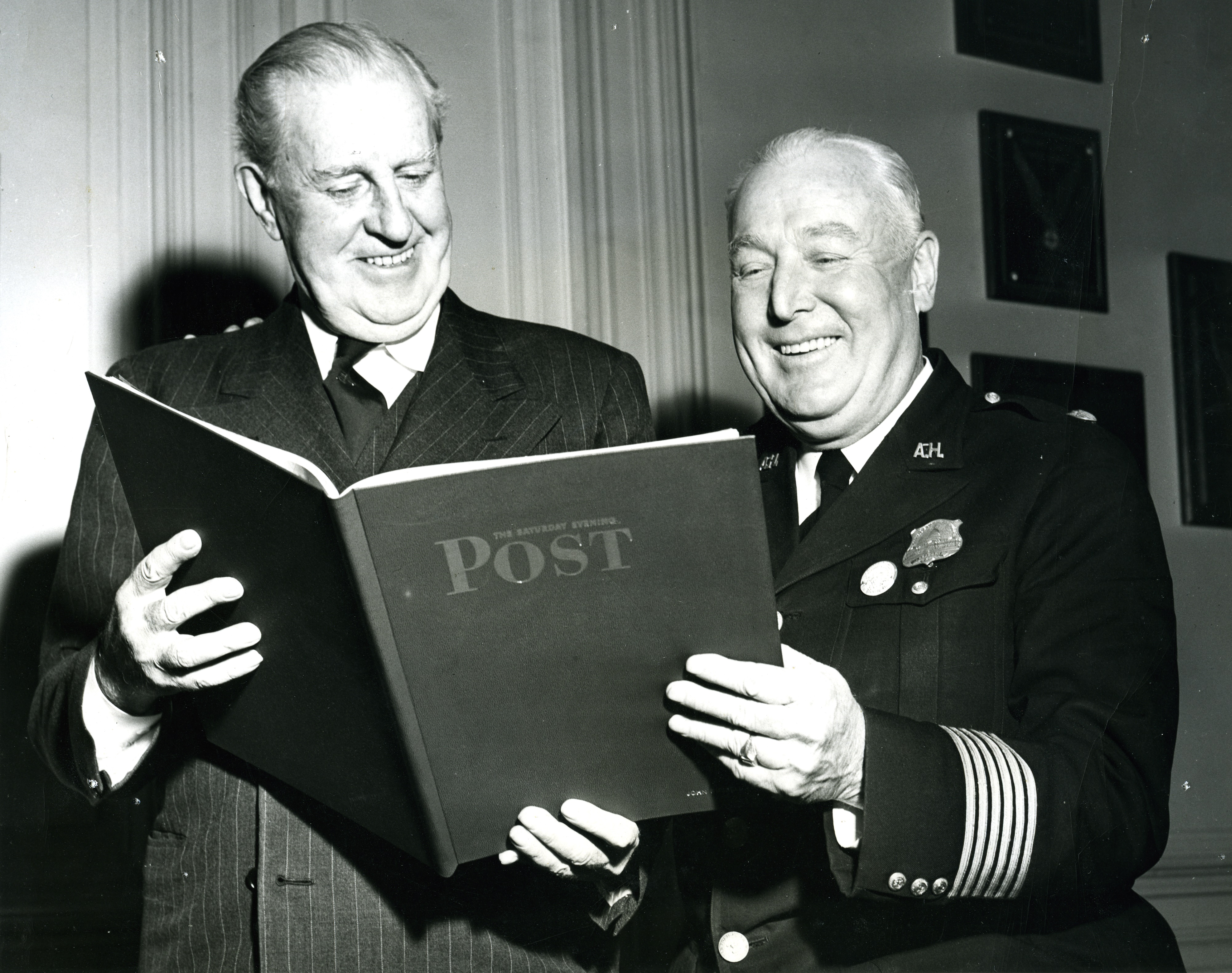 Legendary Policeman and Cartoonist Dick Mansfield