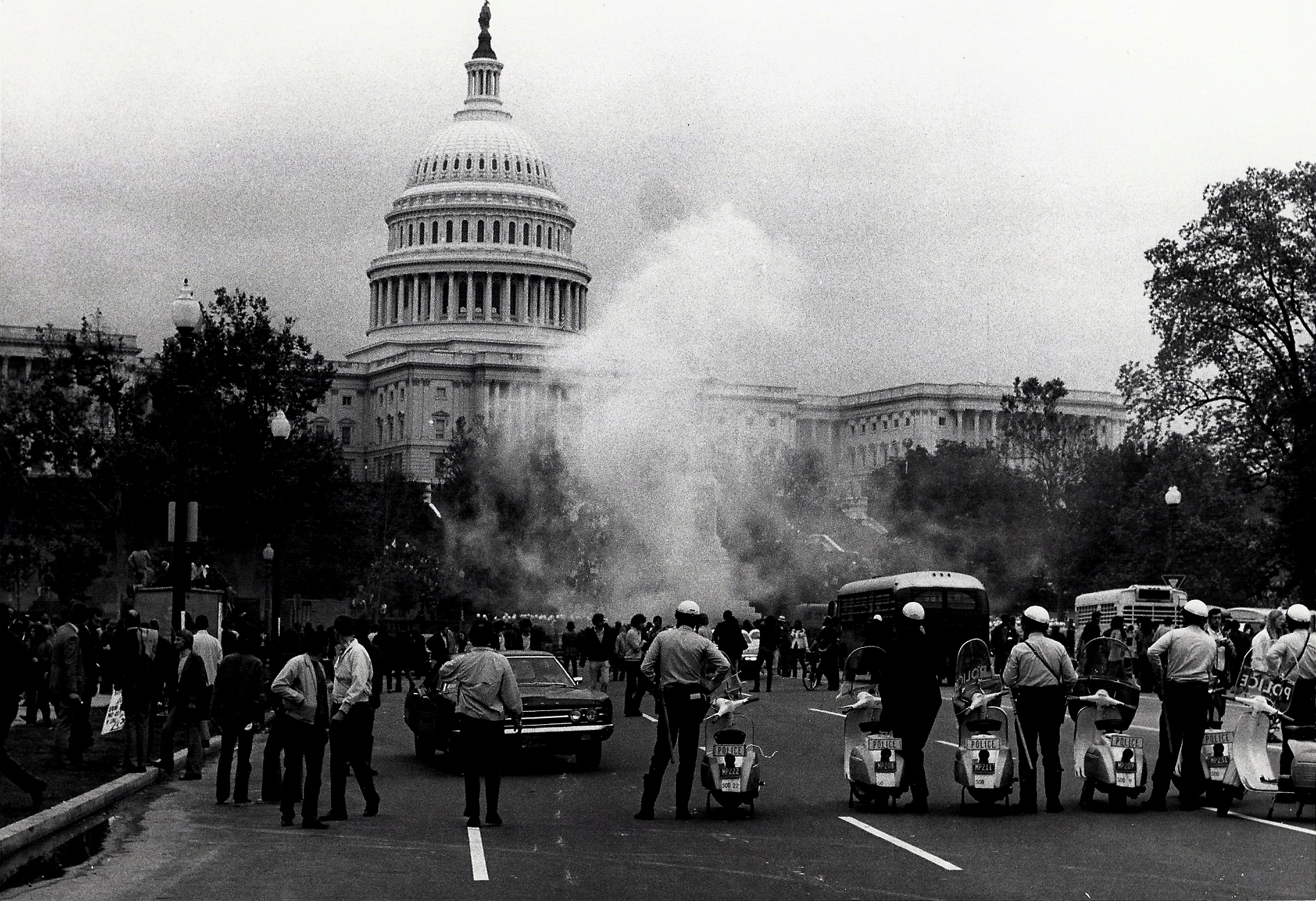 Some Pictures from a Demonstration at the U.S. Capitol, Circa 1970