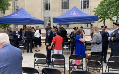 Annual Service Held at Newly-Renovated Police Memorial Site