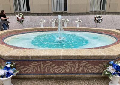 DC Police Memorial Fountain and Wall