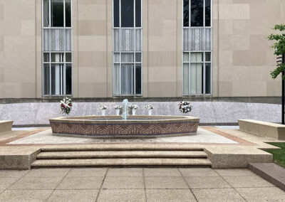 DC Police Memorial Fountain and Wall
