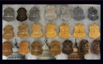 Major Police Museum Donation – MPD Badge Collection
