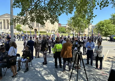 Overview of the crowd