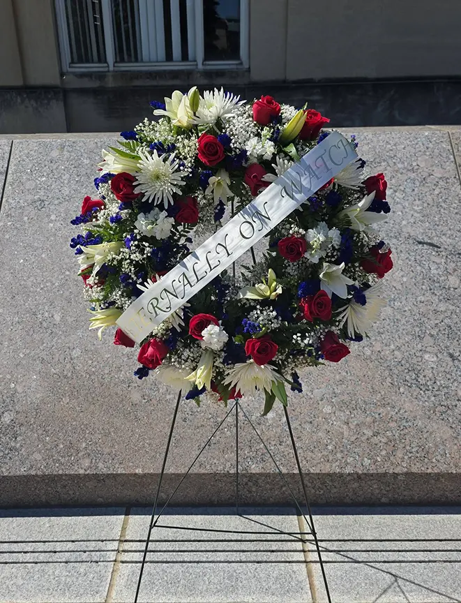 Memorial wreath