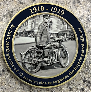 1910 copy Commemorative Coin representing the 1910s